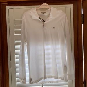 Men’s Burberry Long sleeve polo